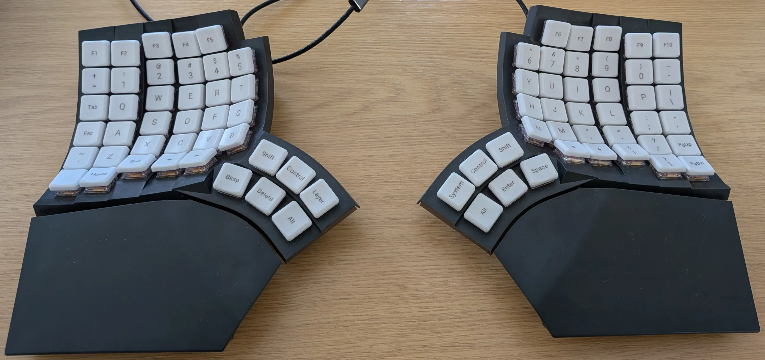 MoErgo Glove80 ergonomic split keyboard